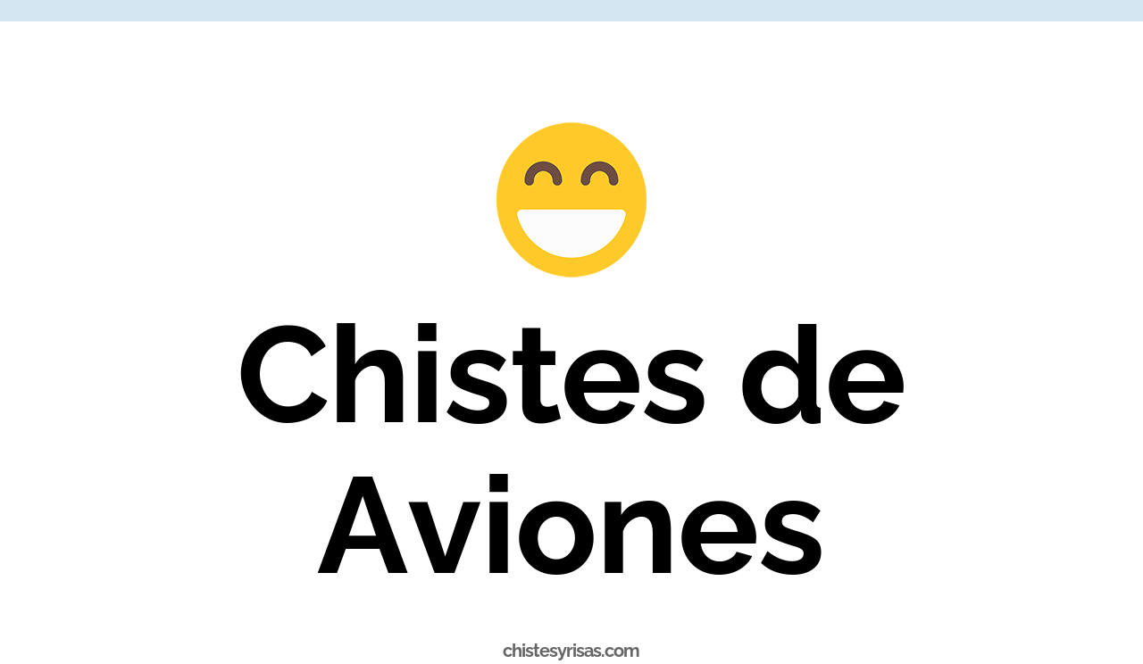 chistes de aviones