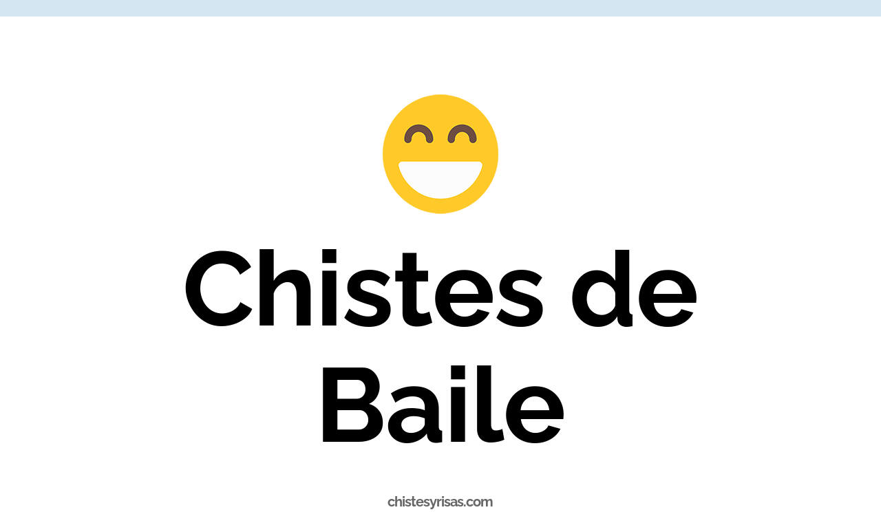 chistes de baile