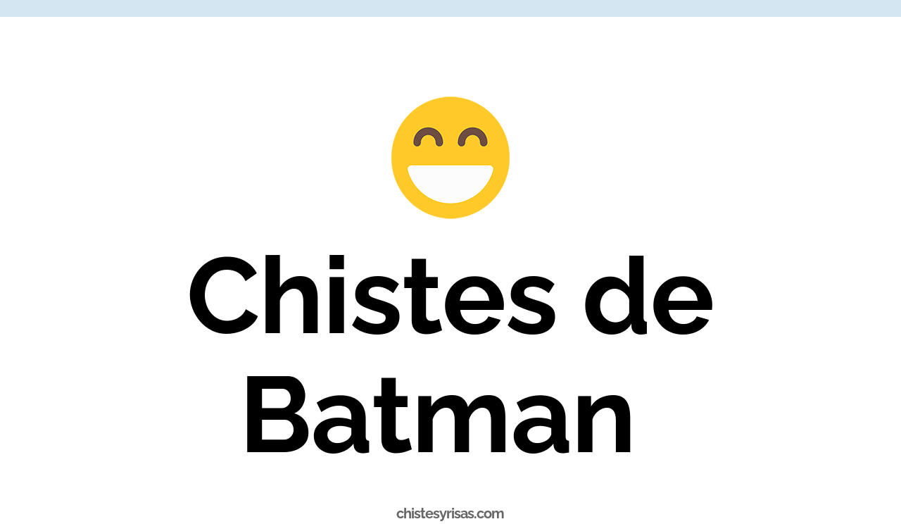 chistes de batman