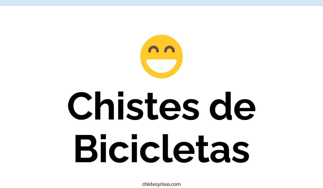 chistes de bicicletas