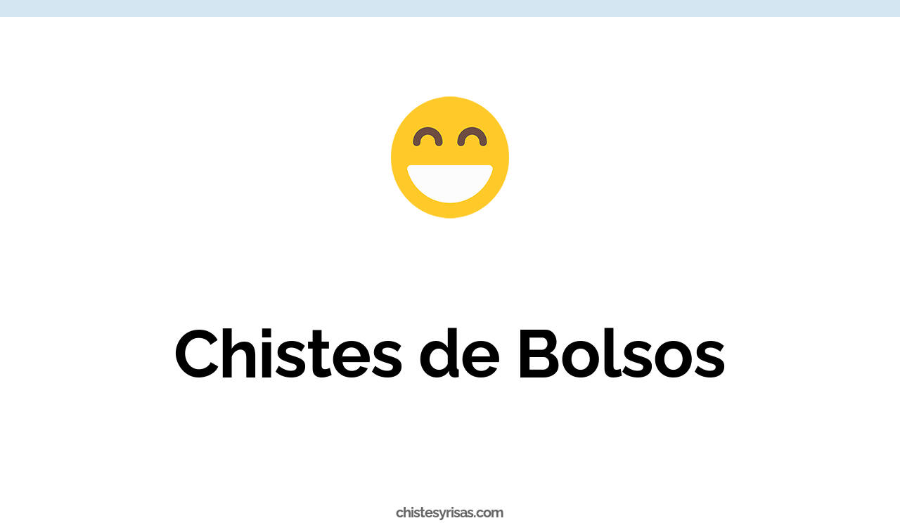 chistes de bolsos