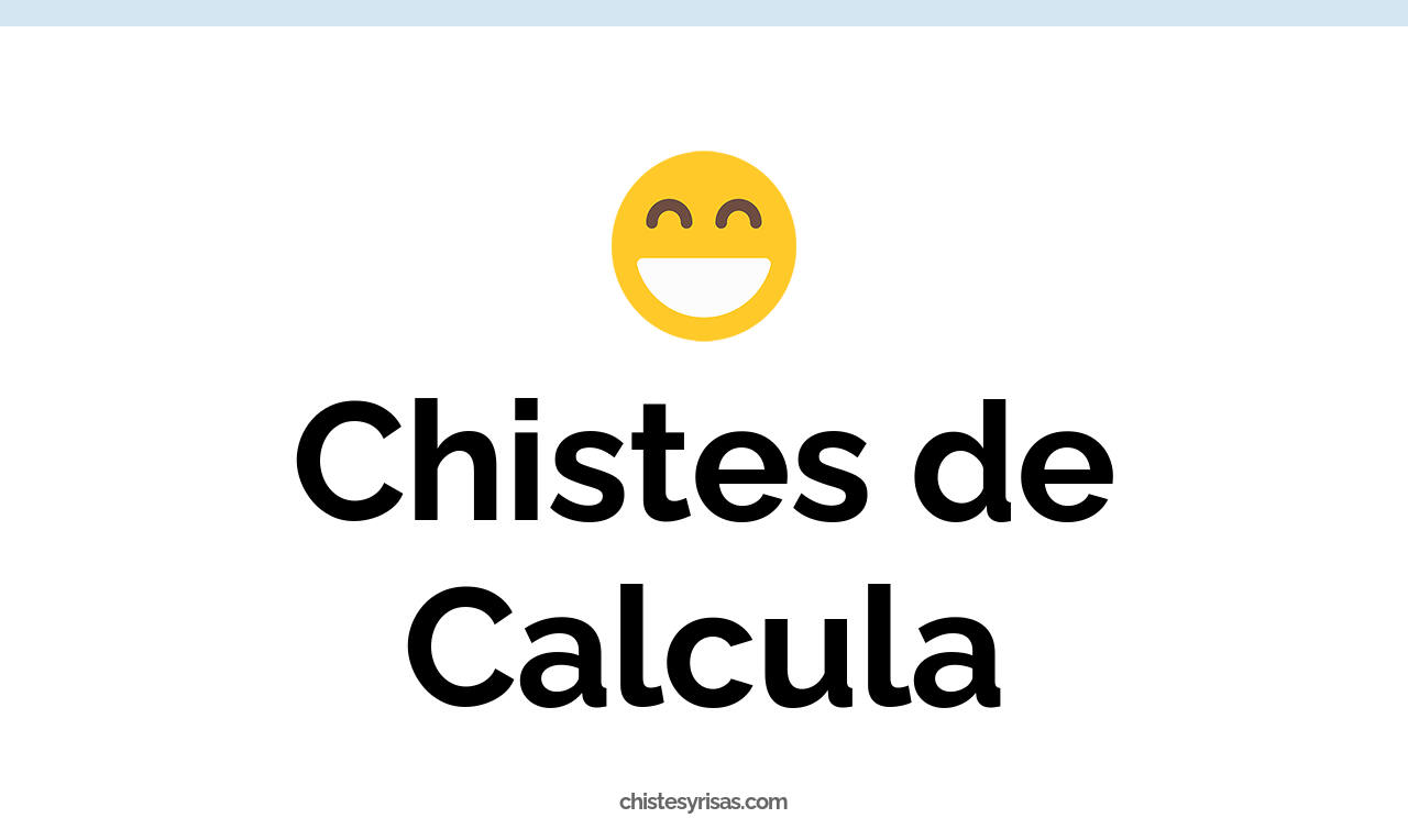 chistes de calcula