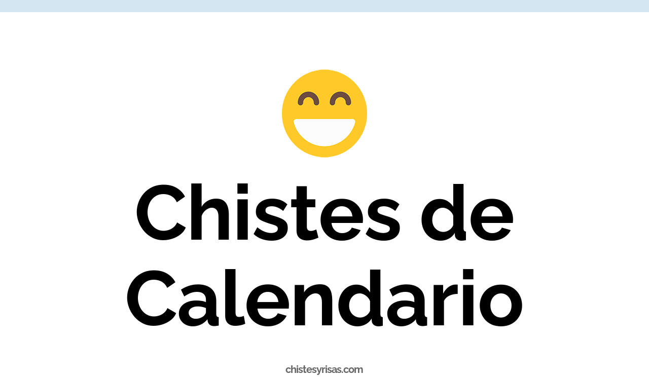 chistes de calendario
