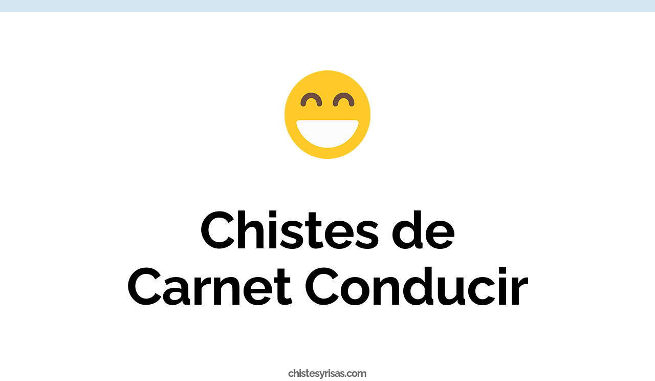 chistes de carnet conducir