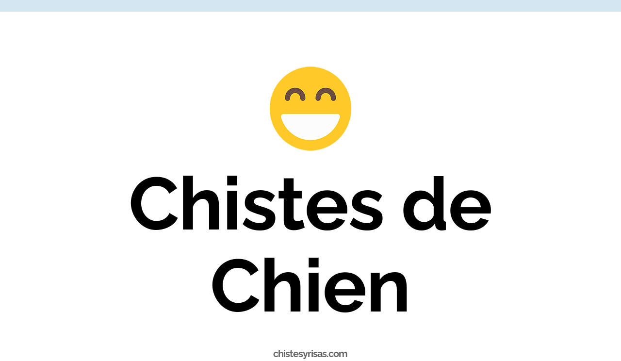 chistes de chien