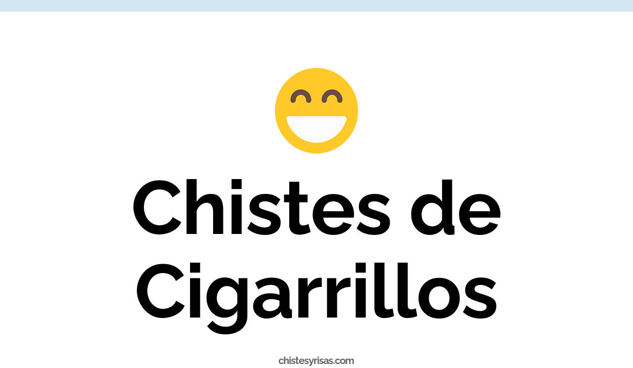 chistes de cigarrillos