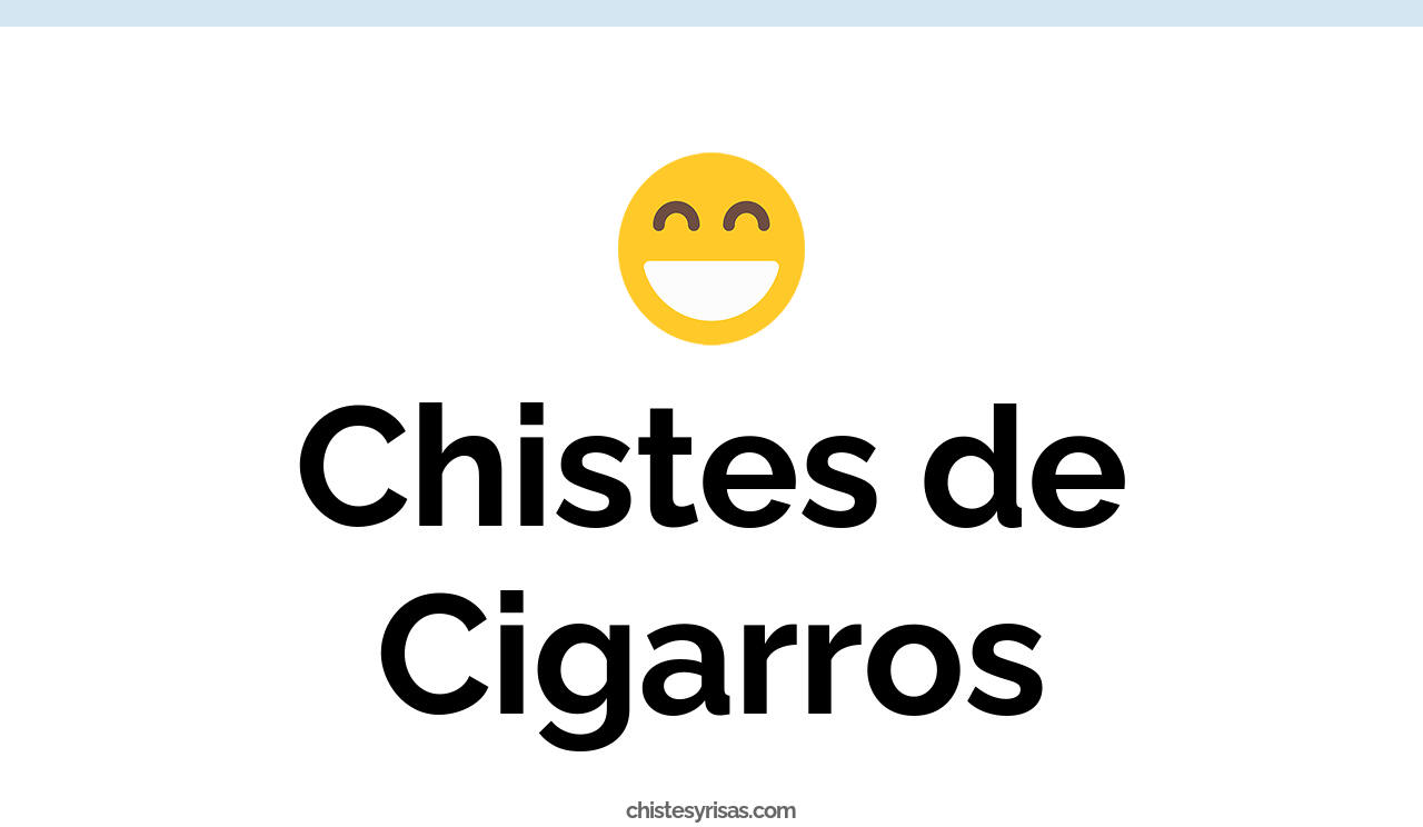 chistes de cigarros