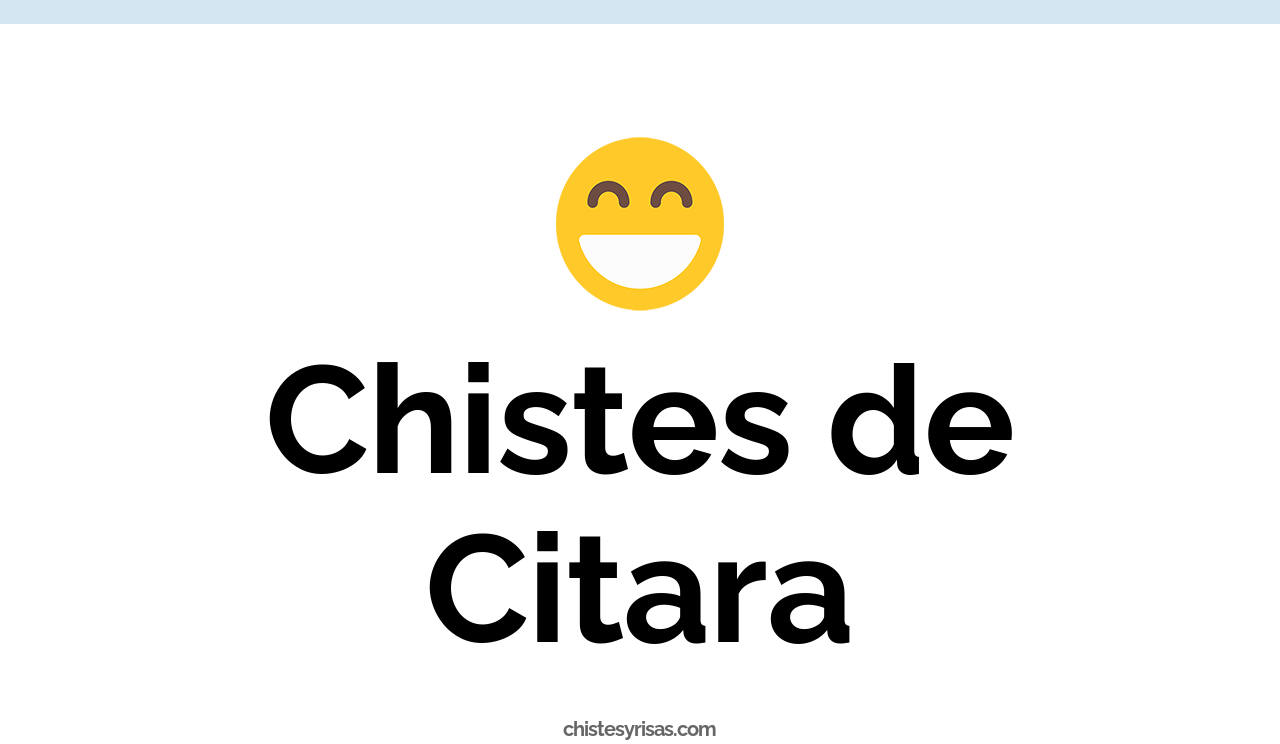 chistes de cítara