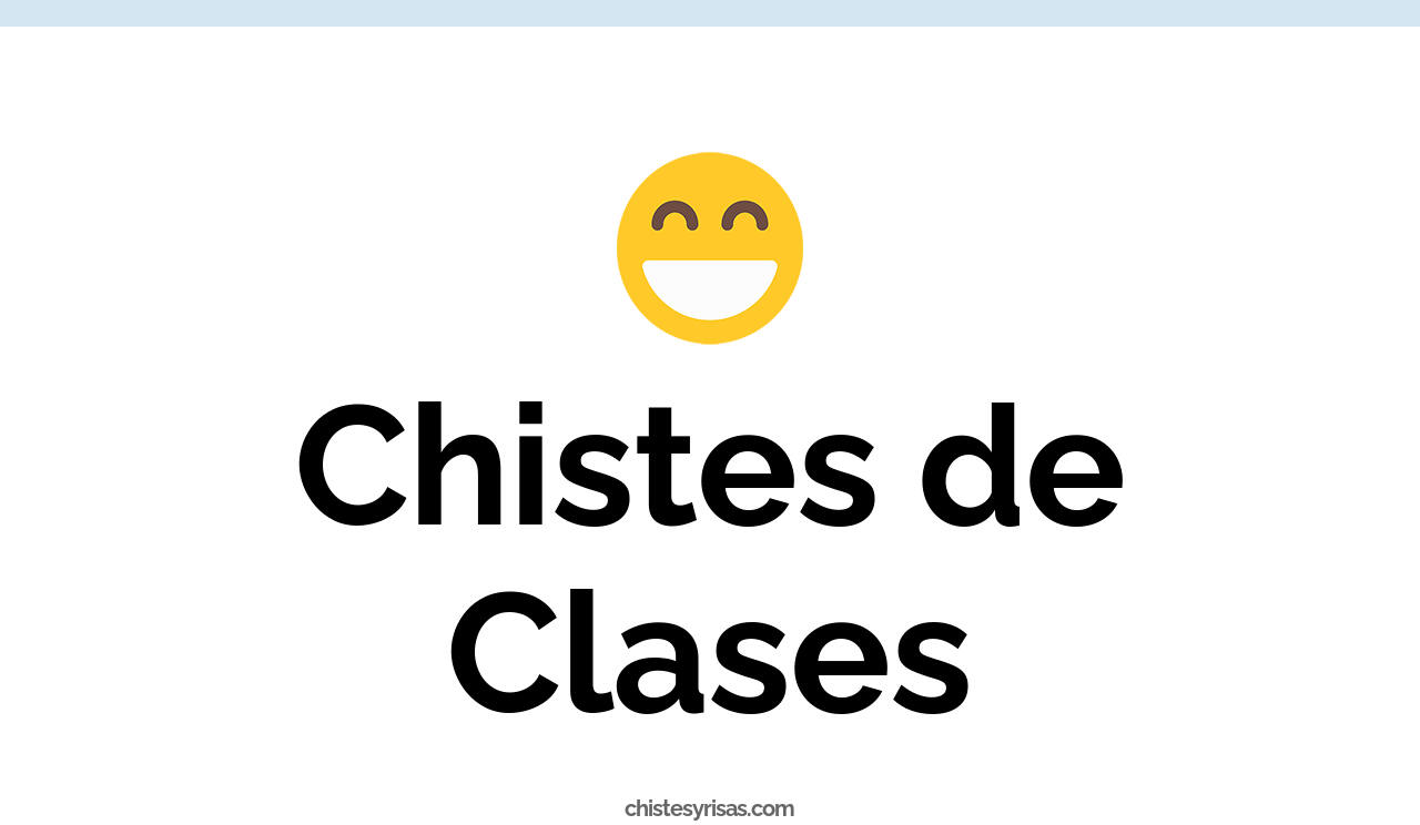 chistes de clases