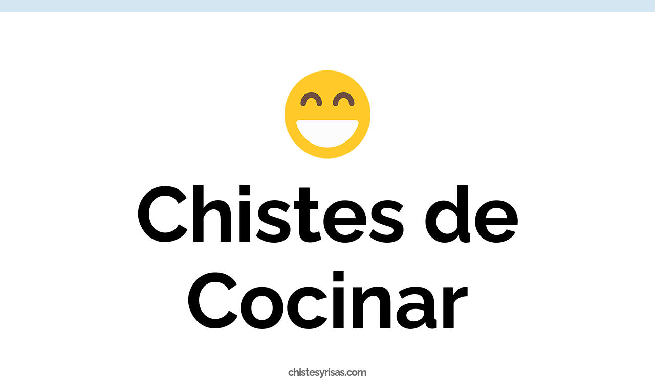 chistes de cocinar
