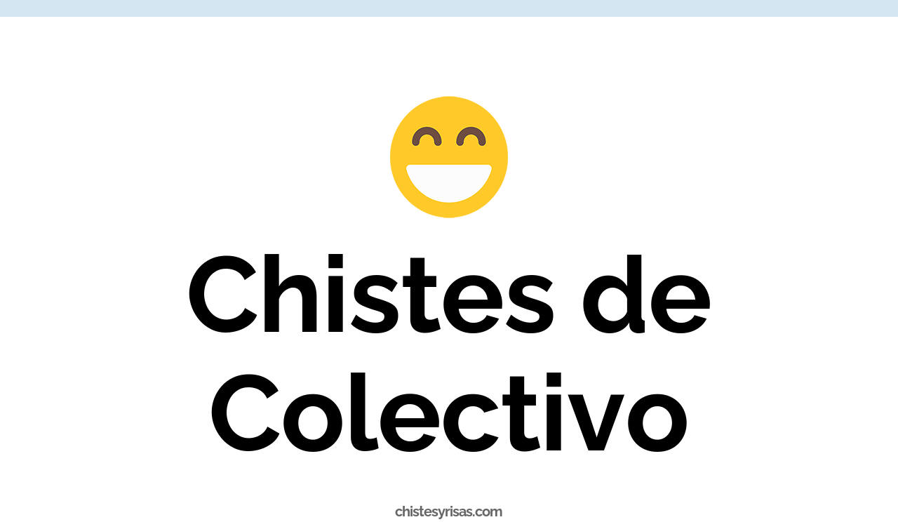 chistes de colectivo