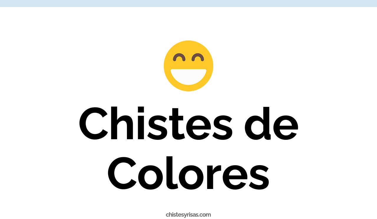chistes de colores
