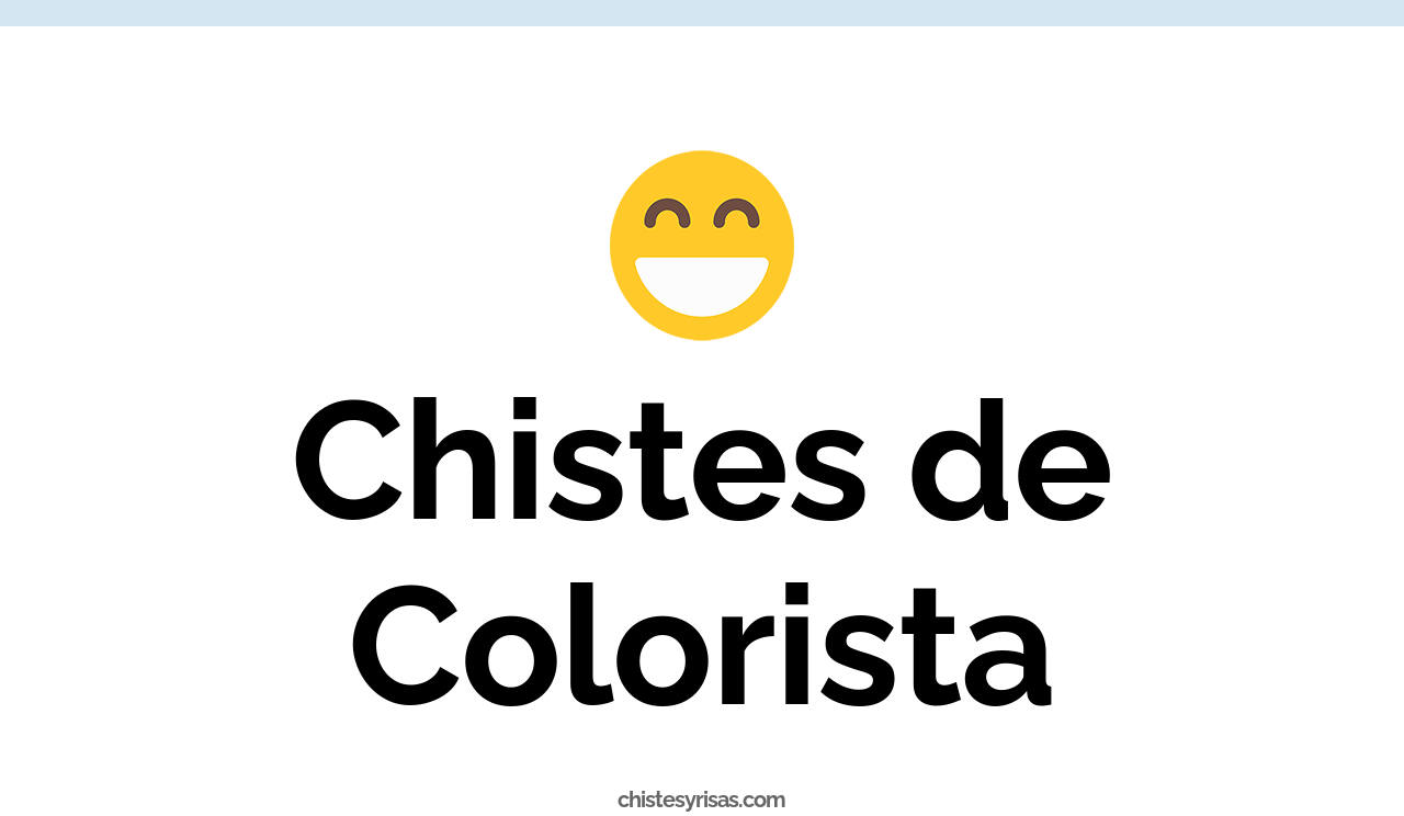 chistes de colorista