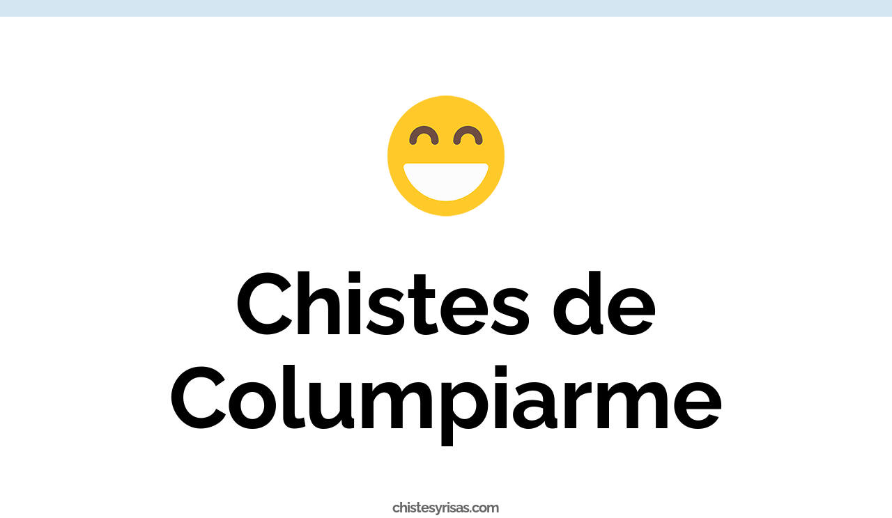 chistes de columpiarme