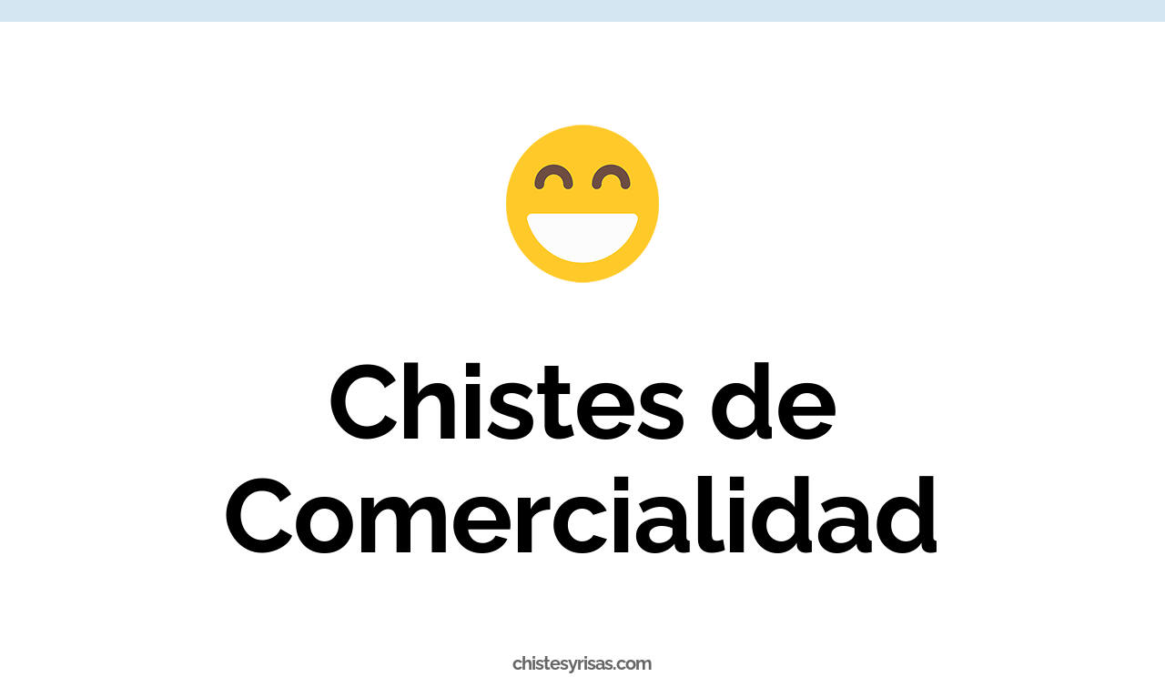 chistes de comercialidad