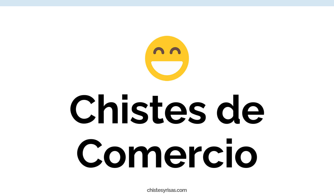 chistes de comercio