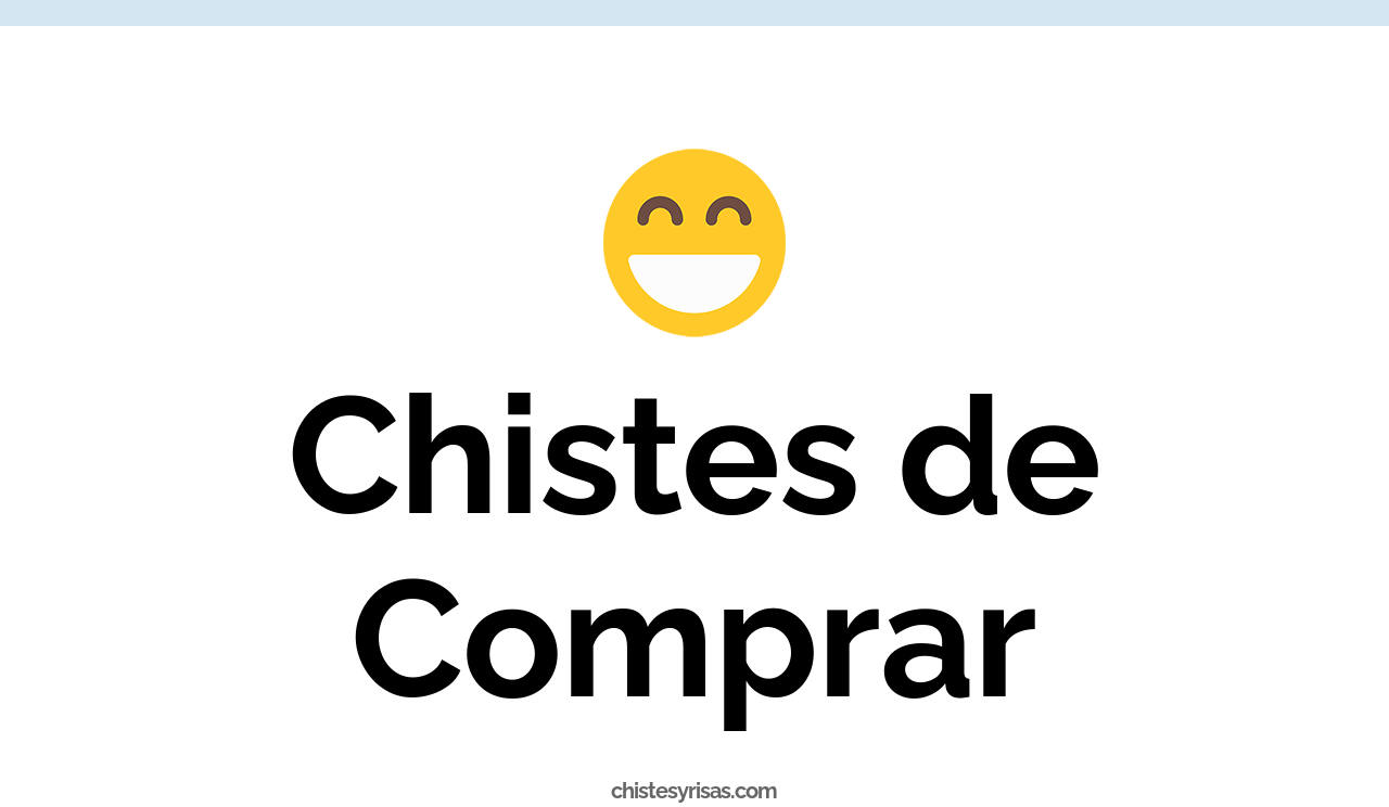 chistes de comprar