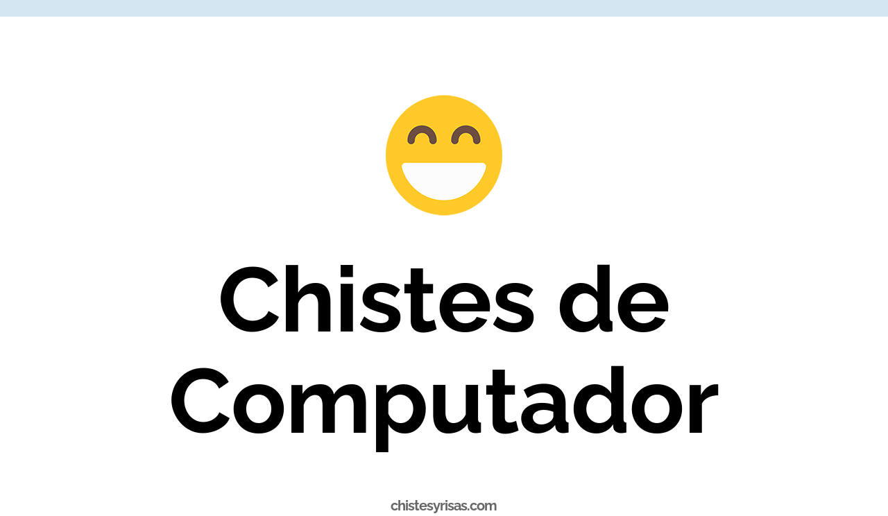 chistes de computador