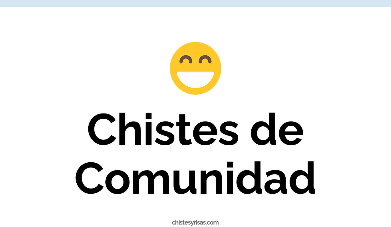 chistes de comunidad