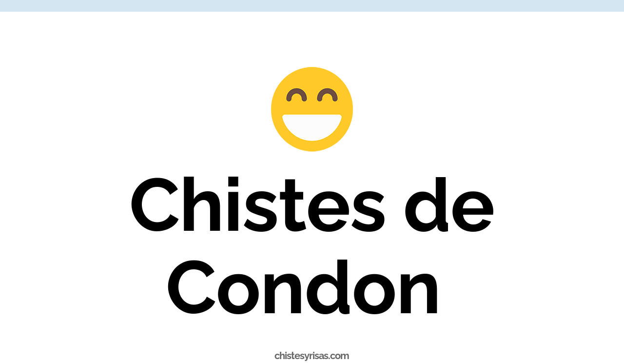 chistes de condon