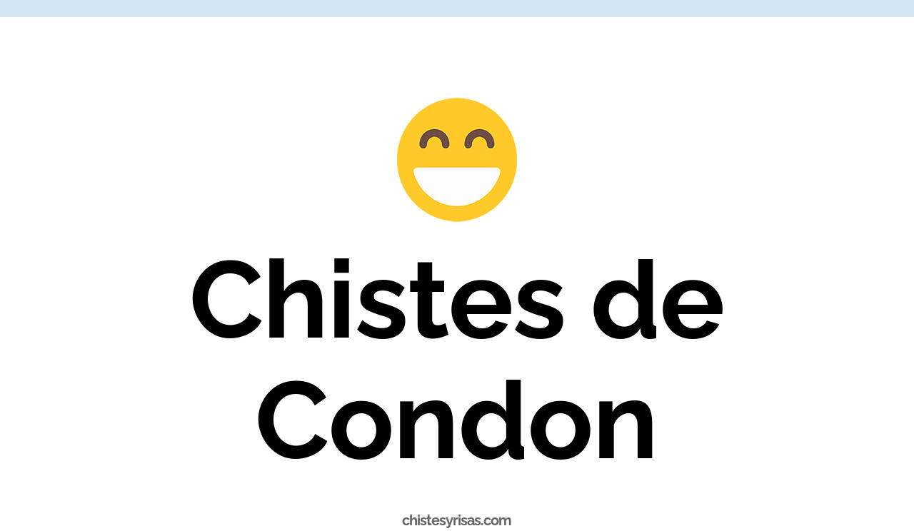 chistes de condon