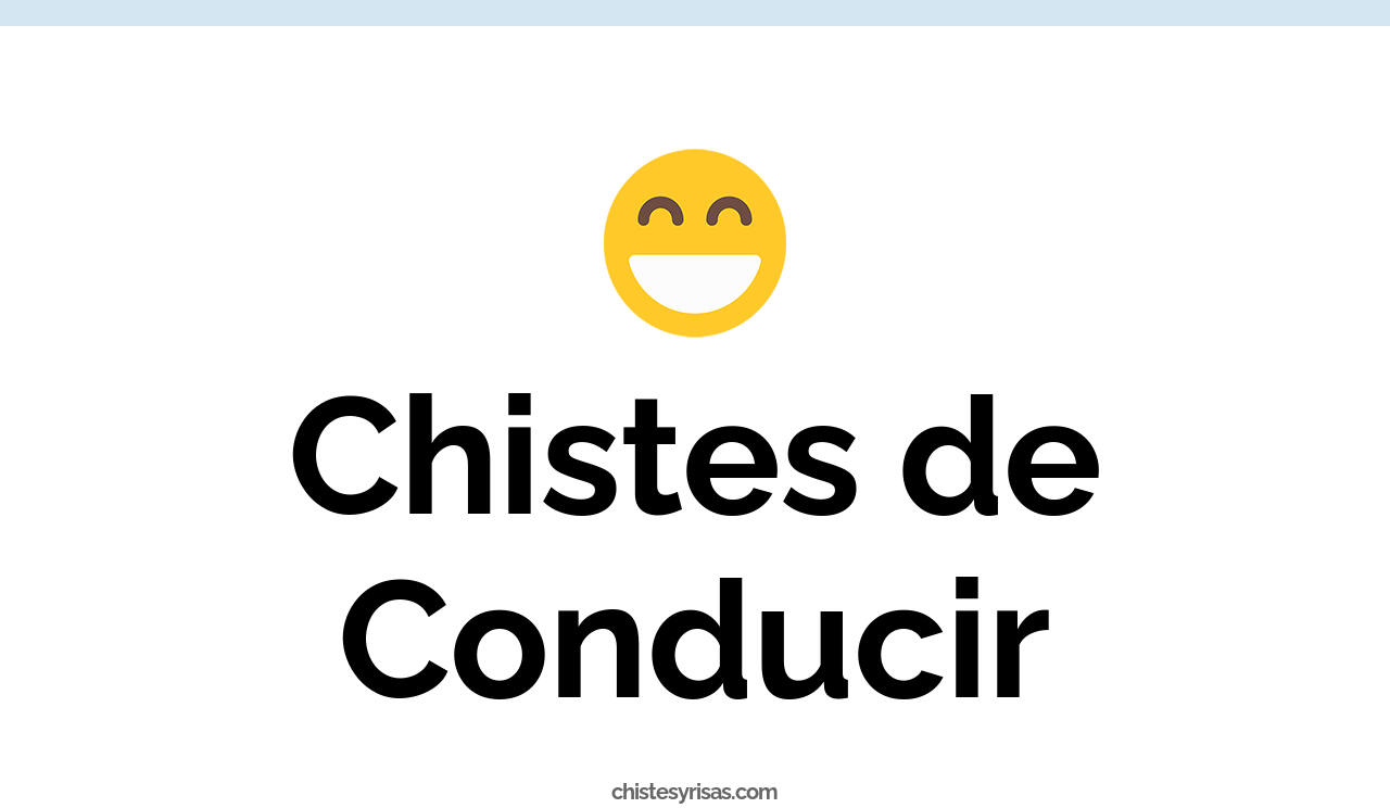 chistes de conducir