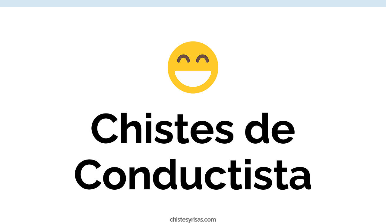chistes de conductista
