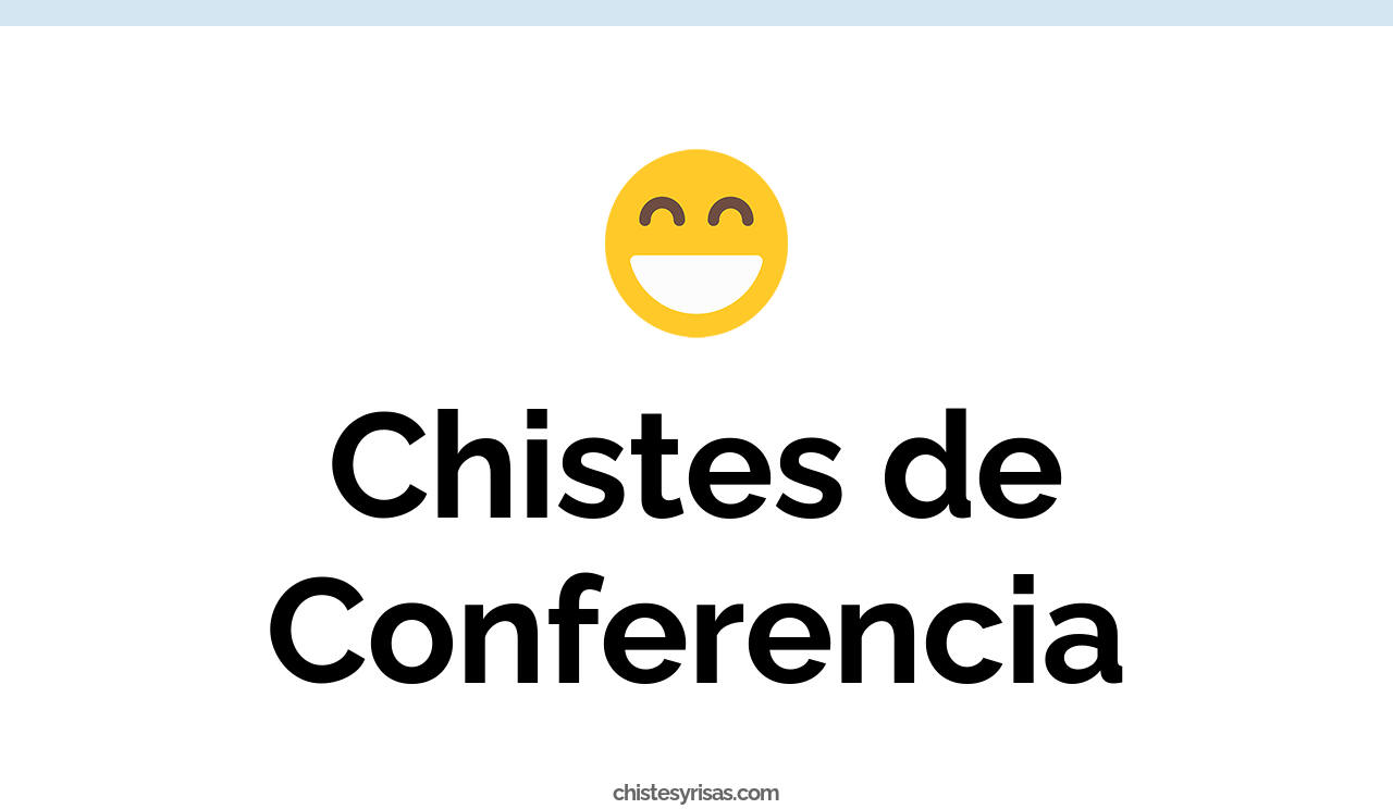chistes de conferencia