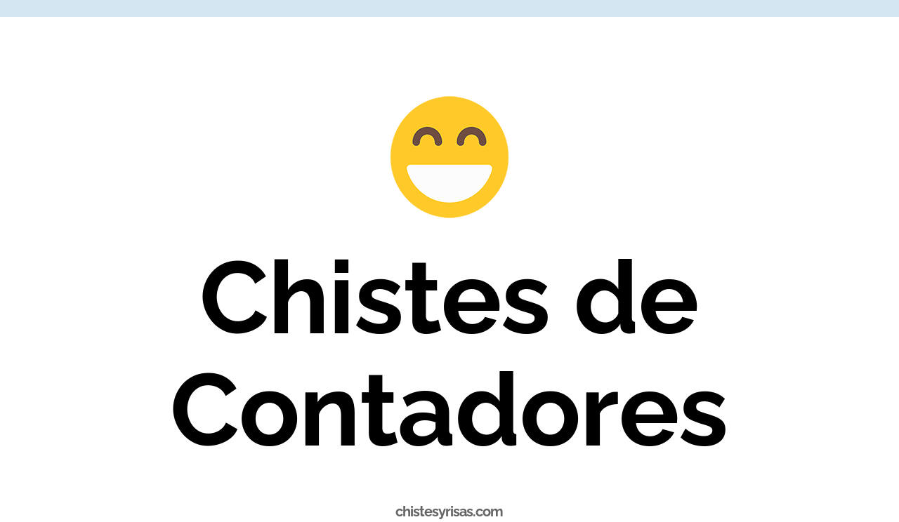 chistes de contadores