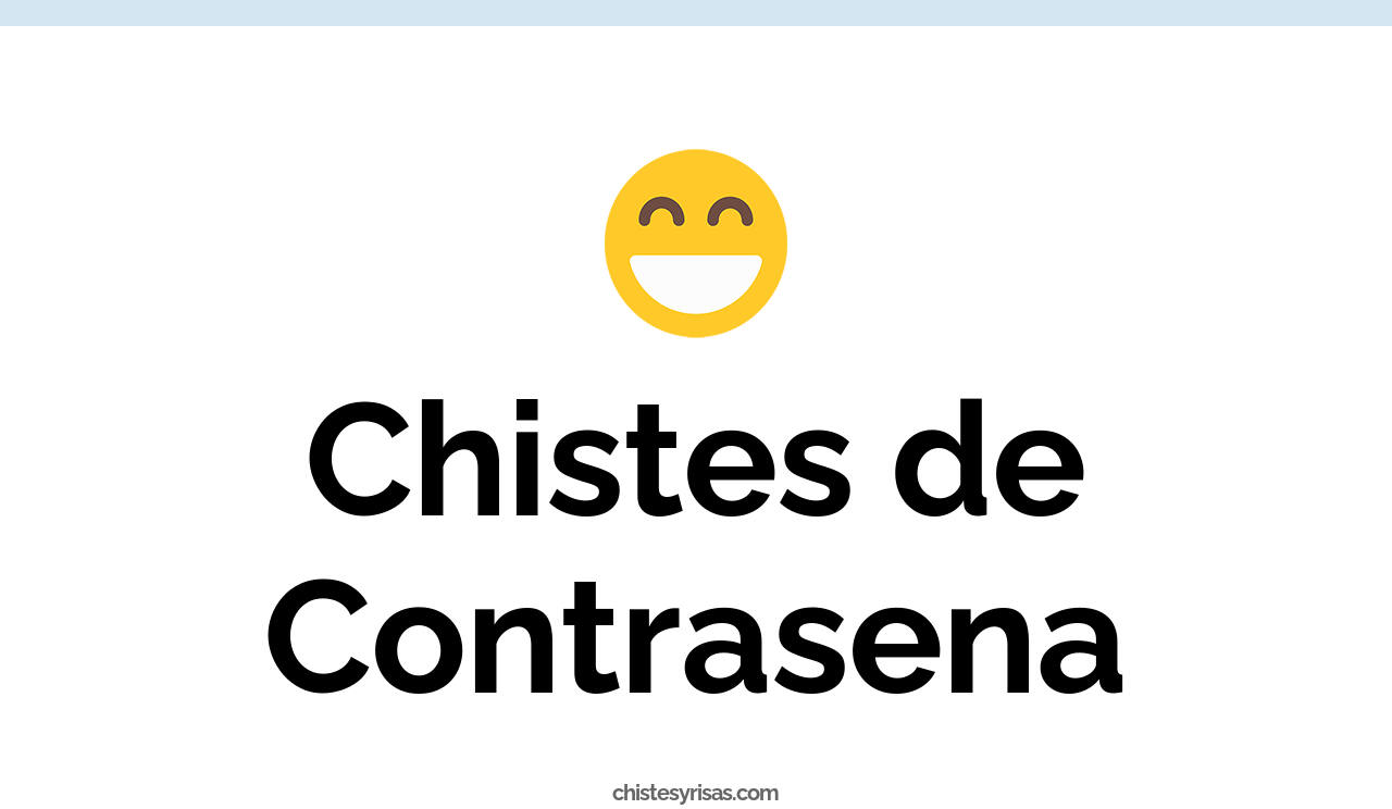 chistes de contraseña