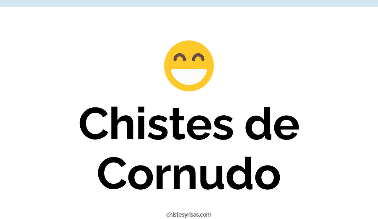 chistes de cornudo