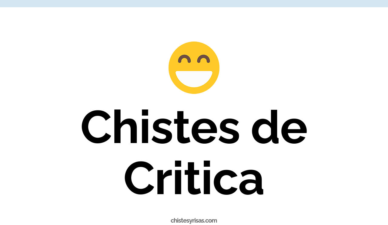 chistes de crítica