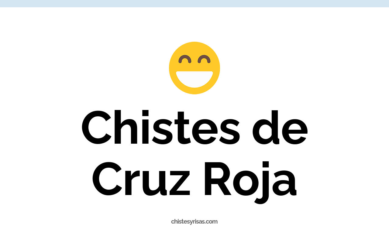 chistes de cruz roja