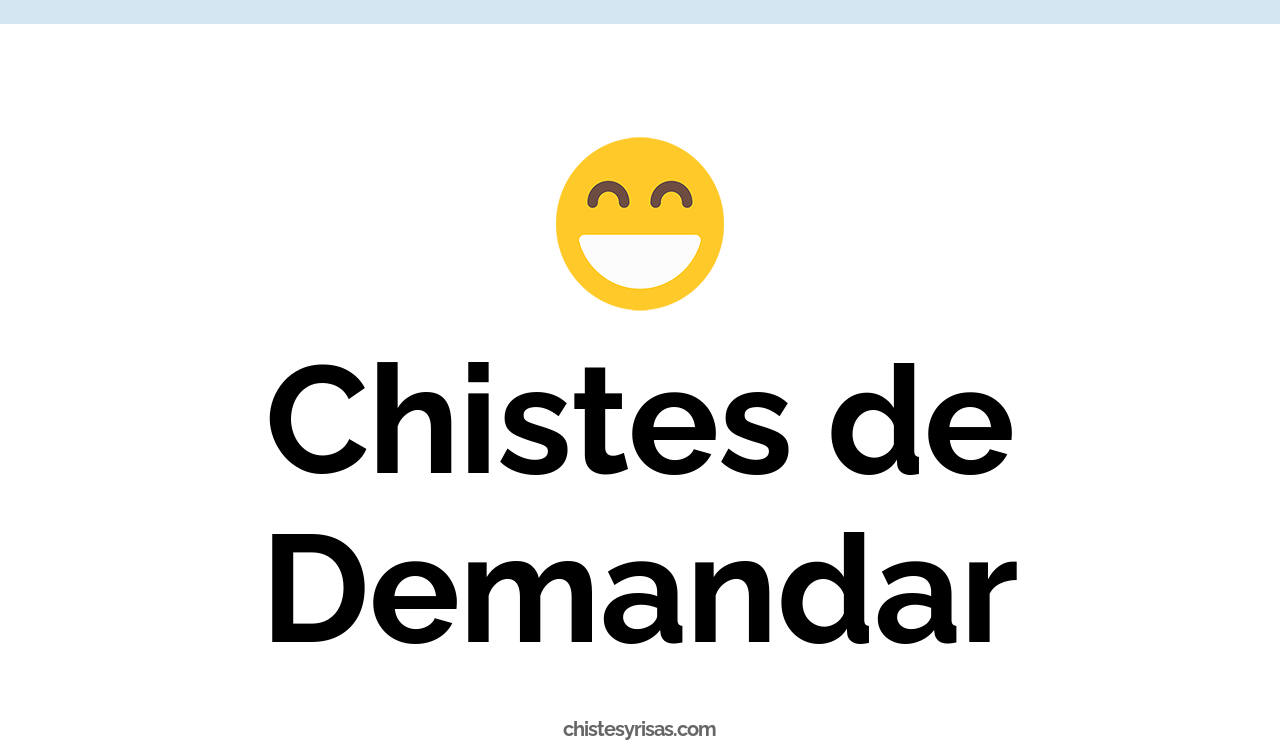 chistes de demandar