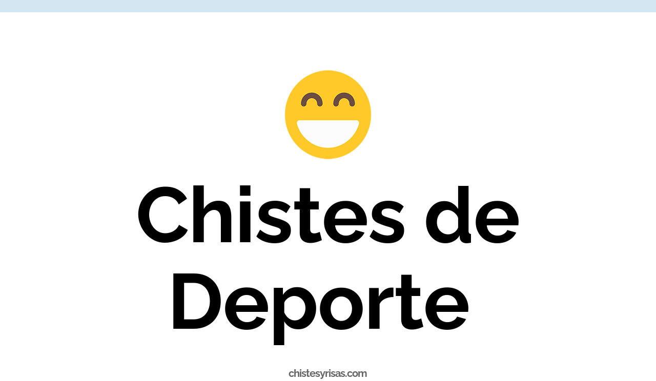 chistes de deporte