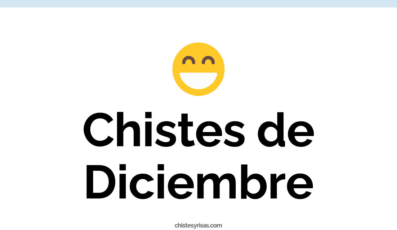 chistes de diciembre