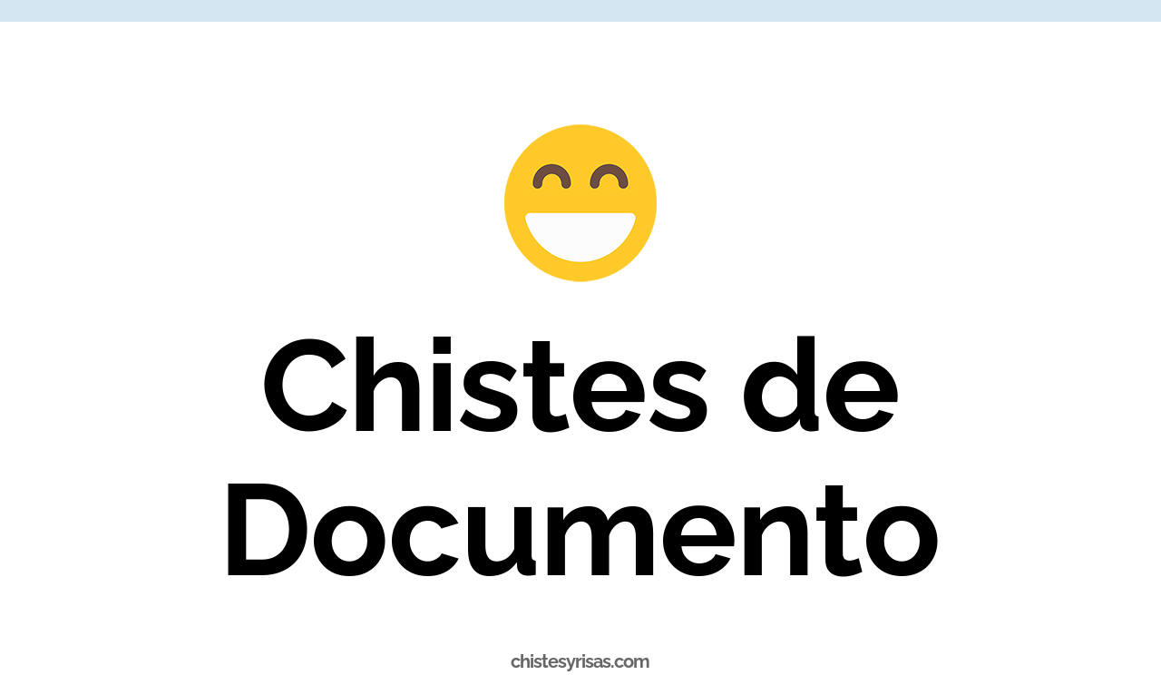 chistes de documento