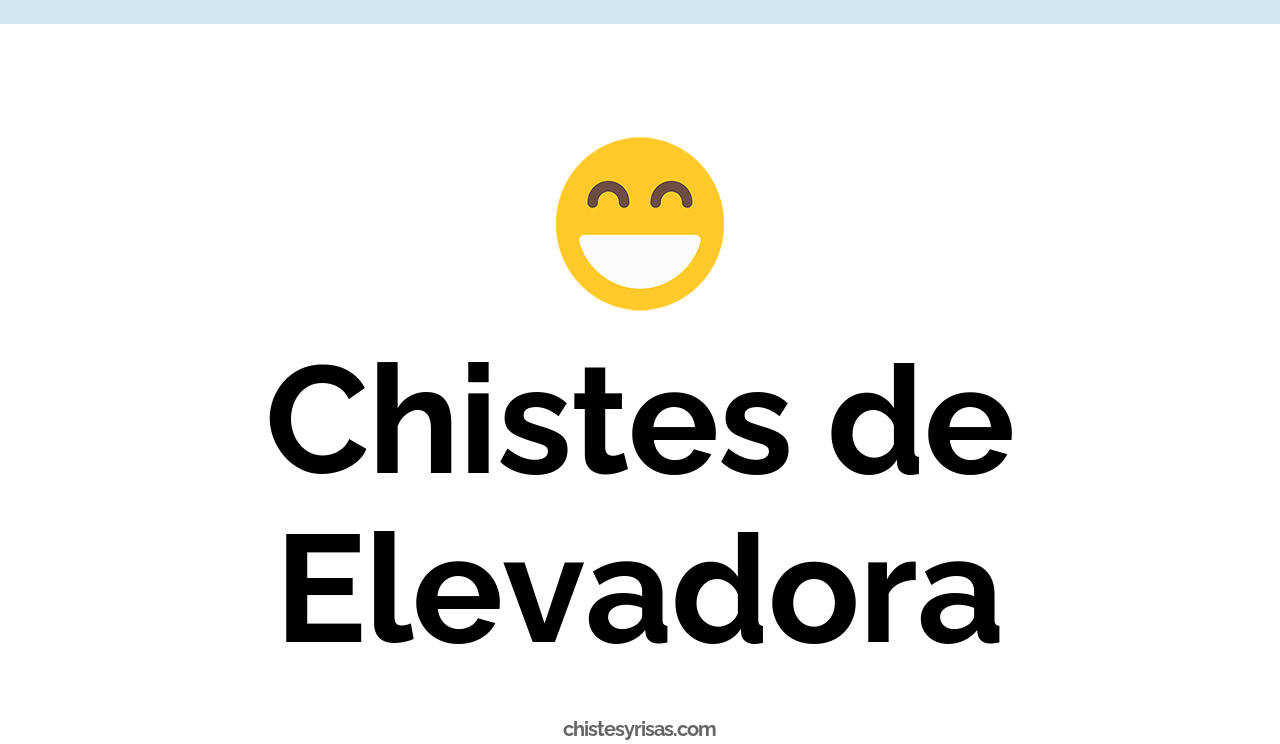 chistes de elevadora