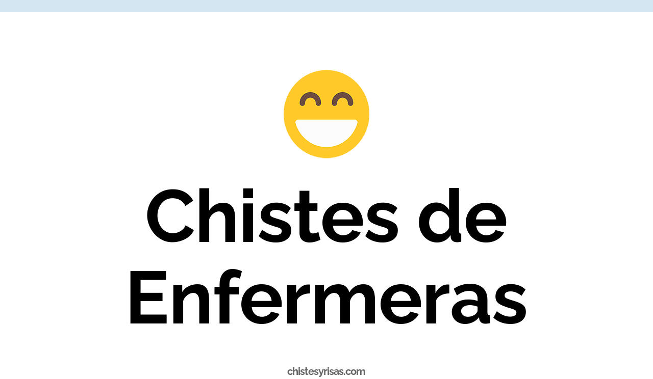 chistes de enfermeras