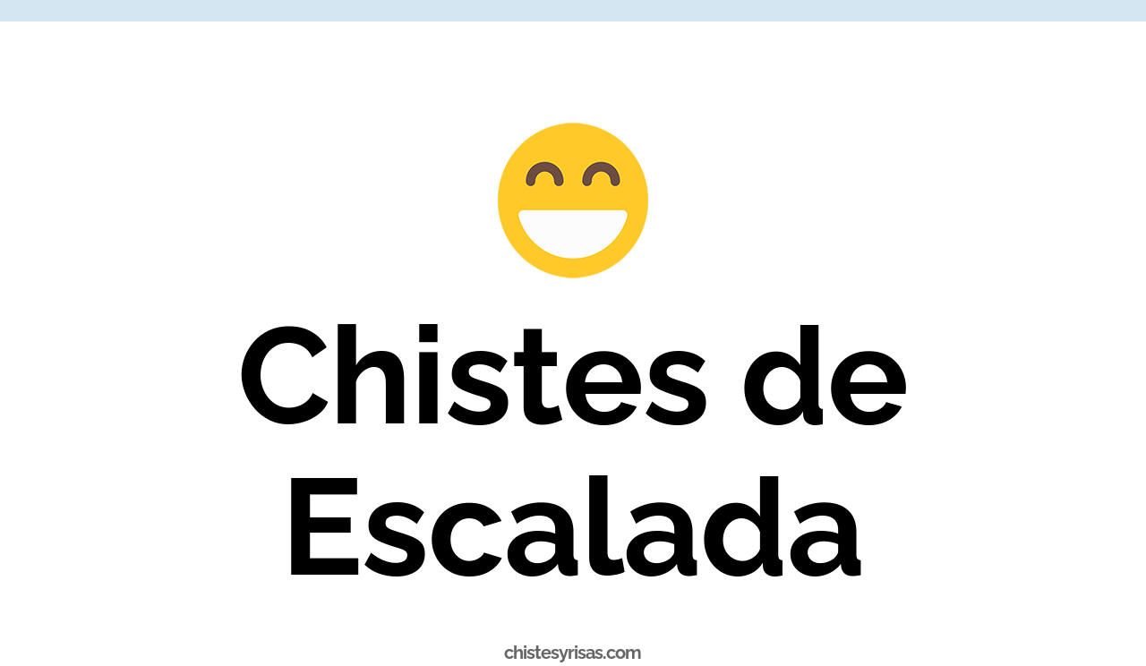 chistes de escalada