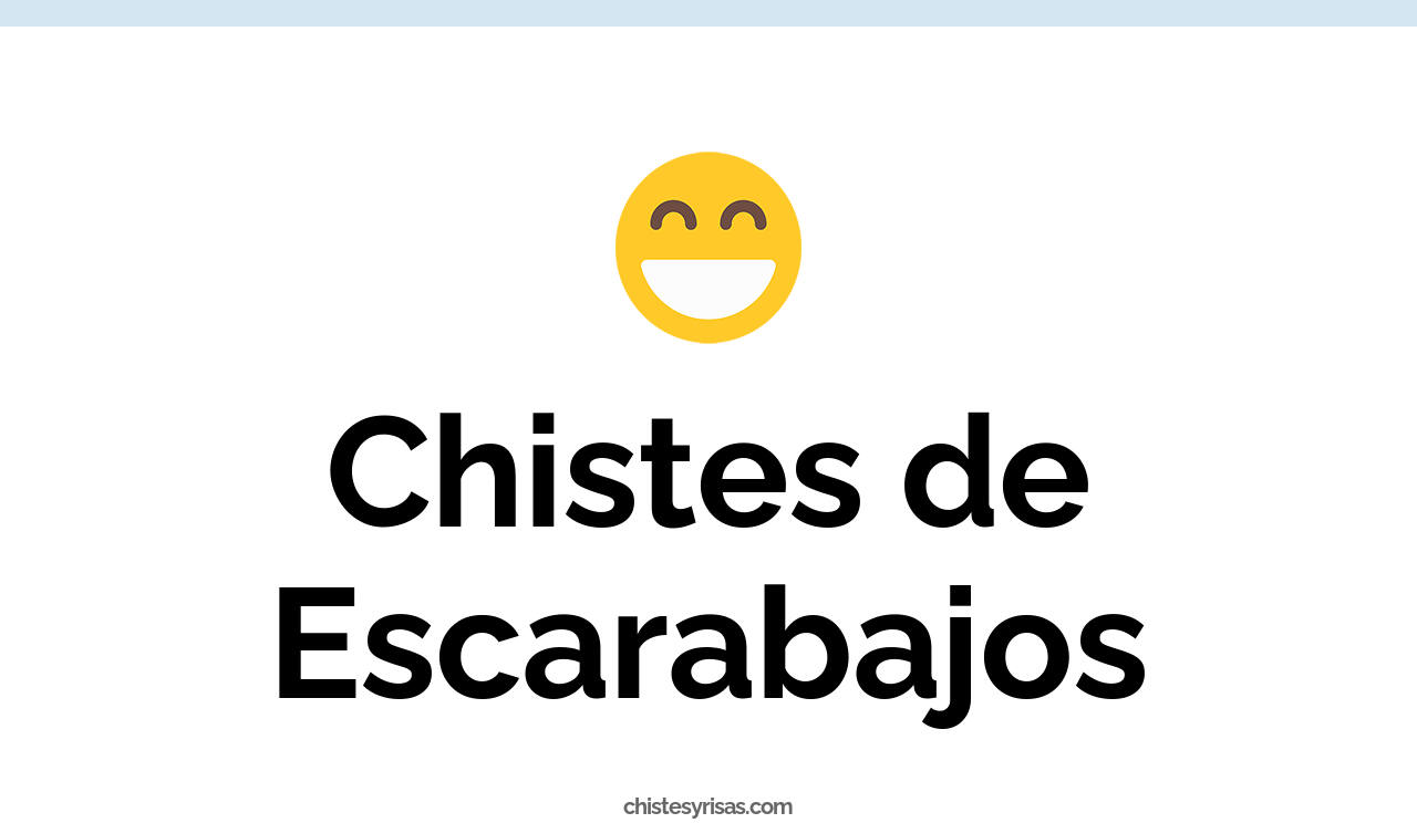 chistes de escarabajos