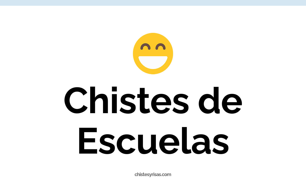 chistes de escuelas