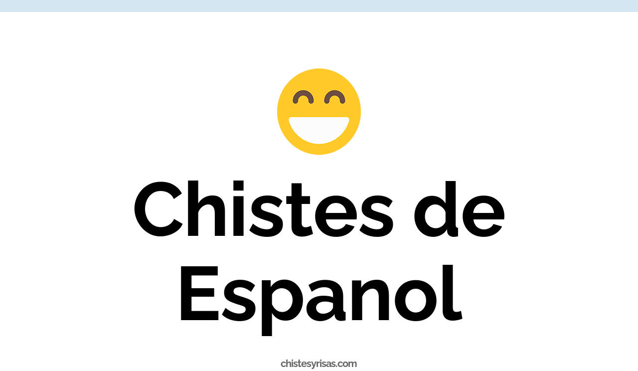 chistes de español