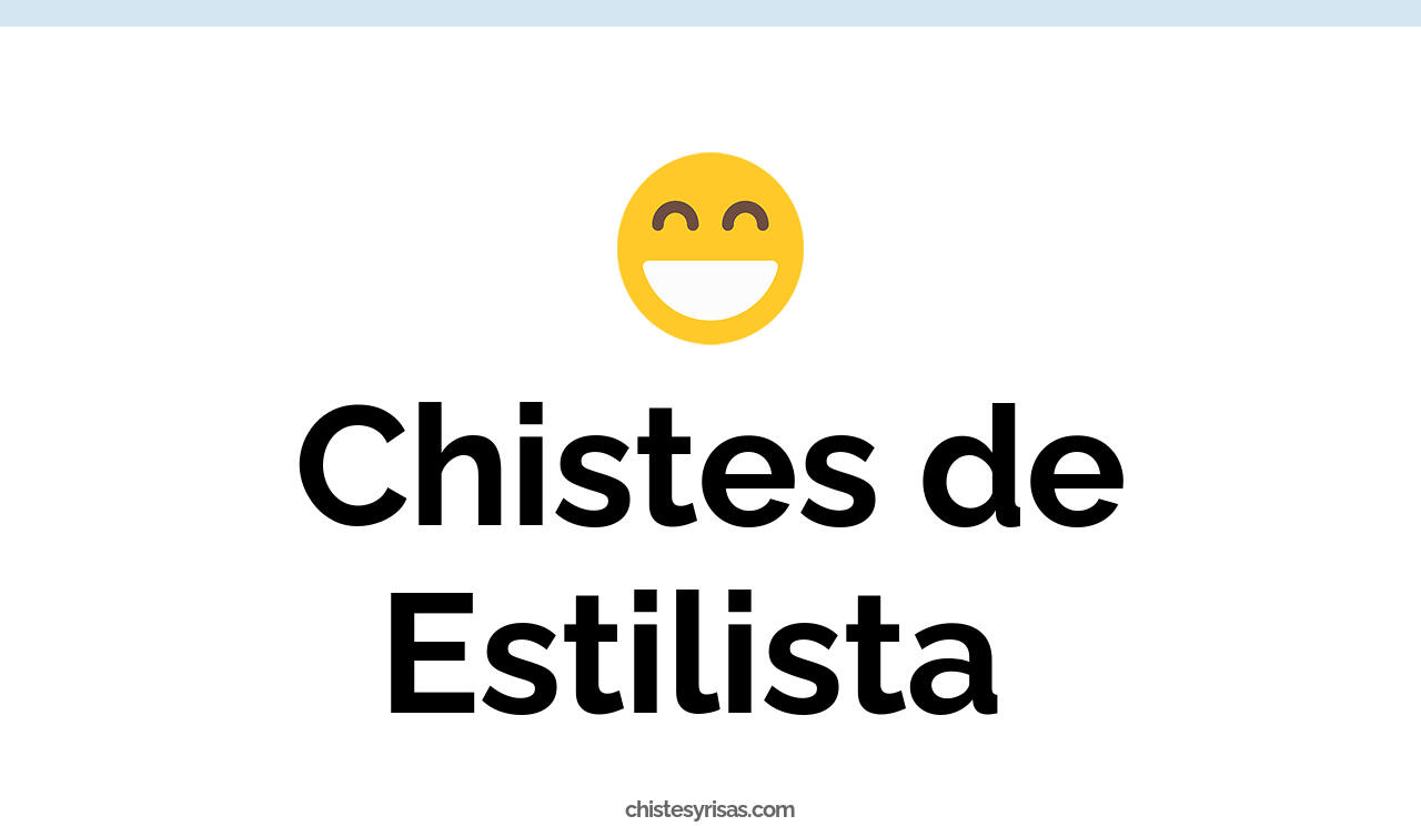 chistes de estilista