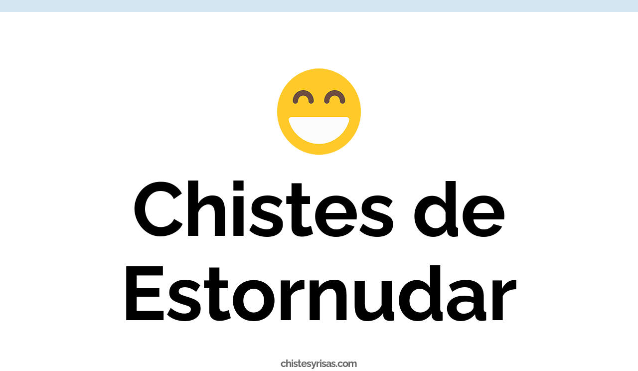 chistes de estornudar