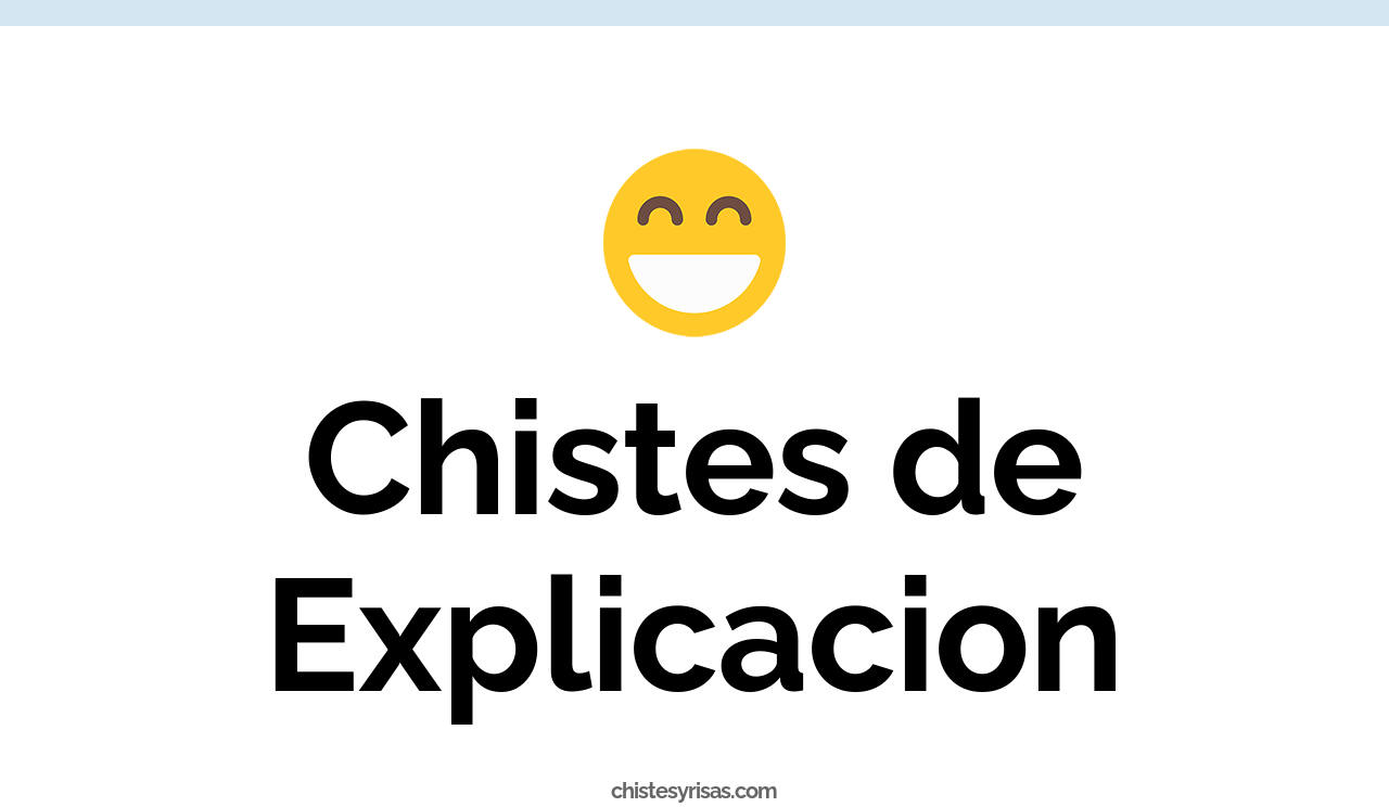 chistes de explicación