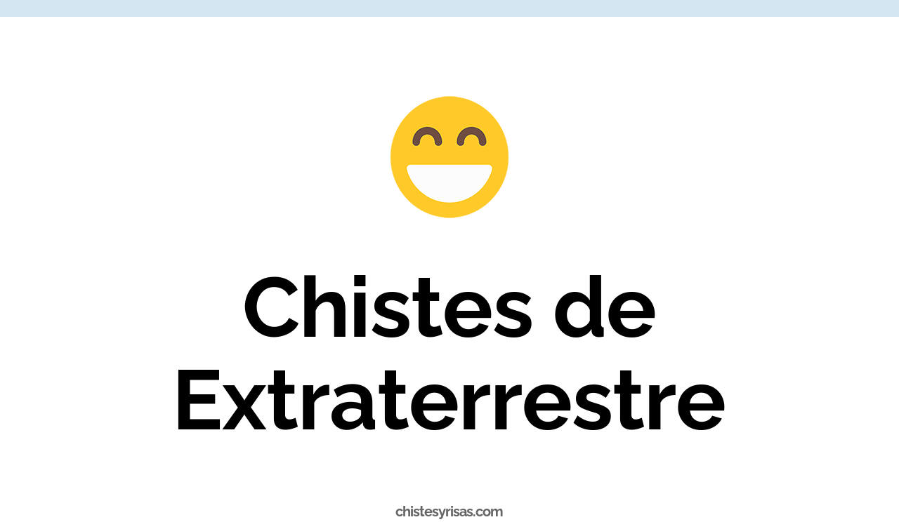 chistes de extraterrestre