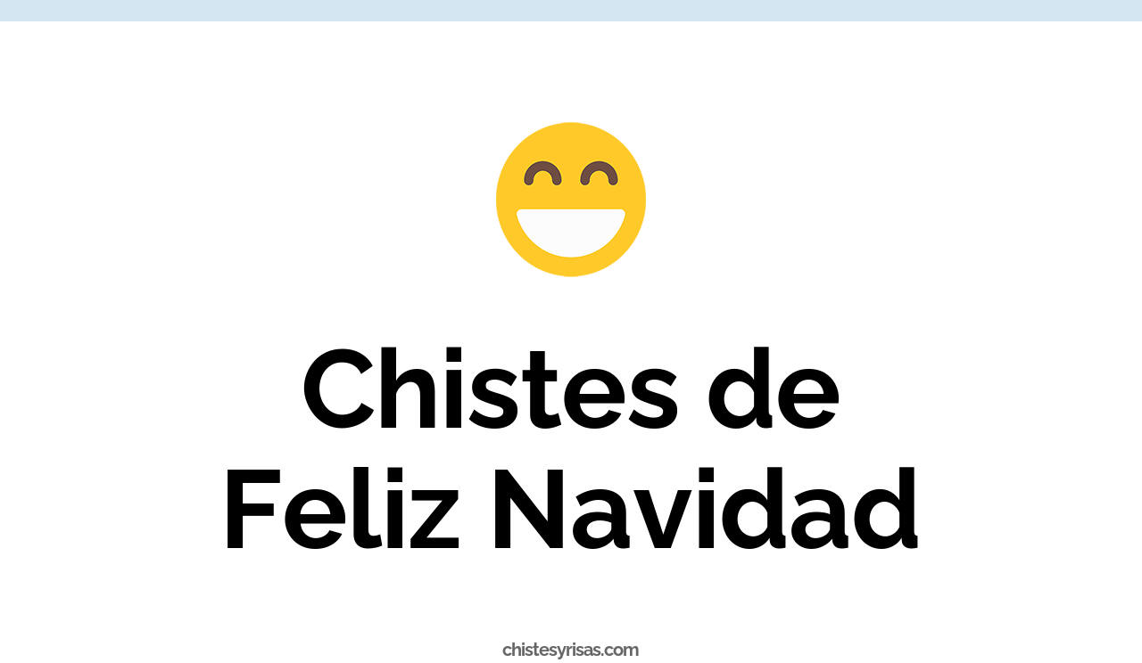 chistes de feliz navidad