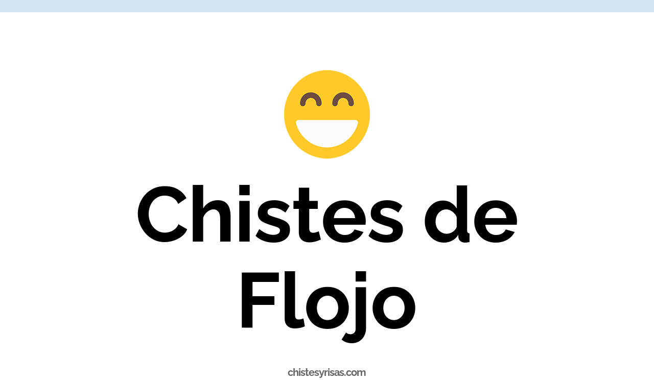 chistes de flojo