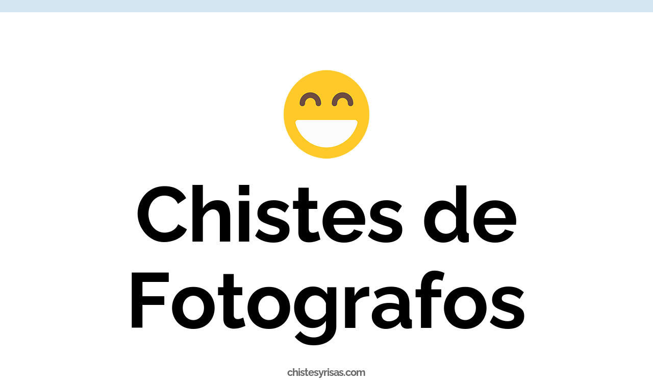 chistes de fotógrafos